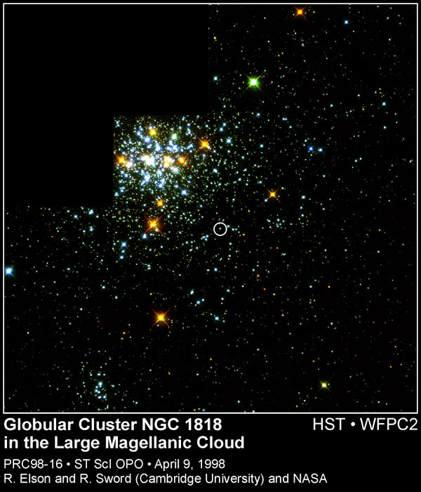 NGC 1818: Pick A Star