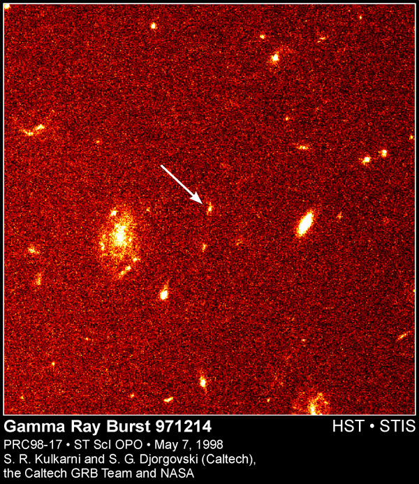 A Powerful Gamma Ray Burst
