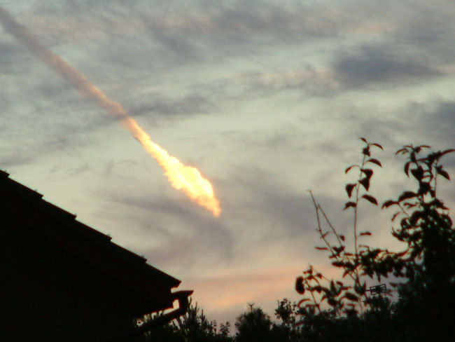 A Daytime Fireball Over South Wales