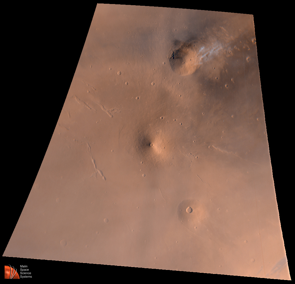 Vulkany na Marse: oblast' Elizii