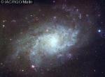 Соседняя спиральная галактика M33