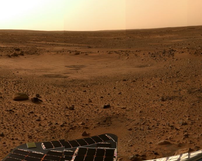 День пятый: почтовая открытка с Марса