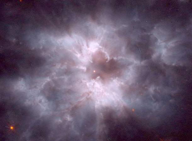 NGC 2440: кокон вокруг нового белого карлика