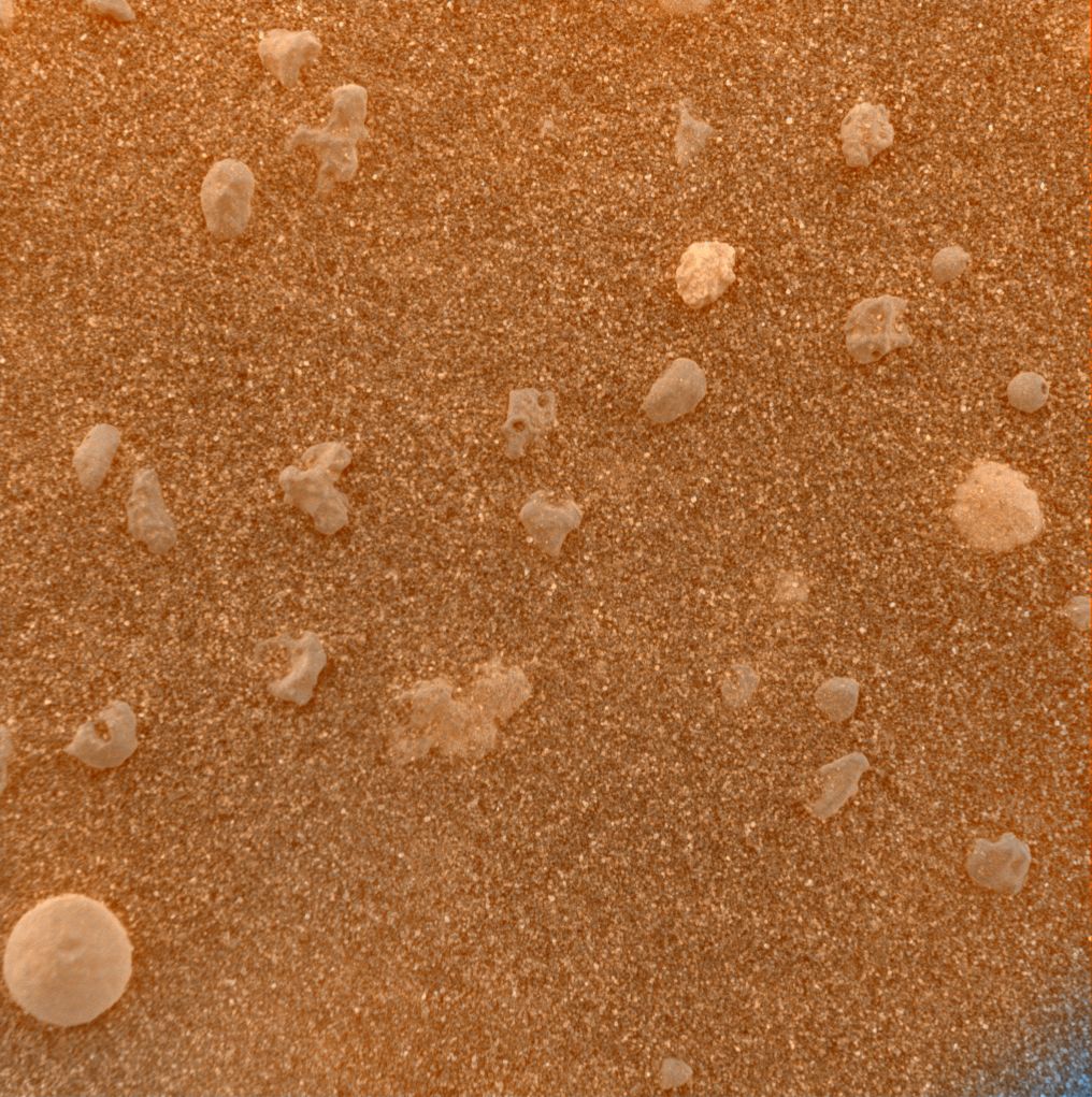Mars pod mikroskopom