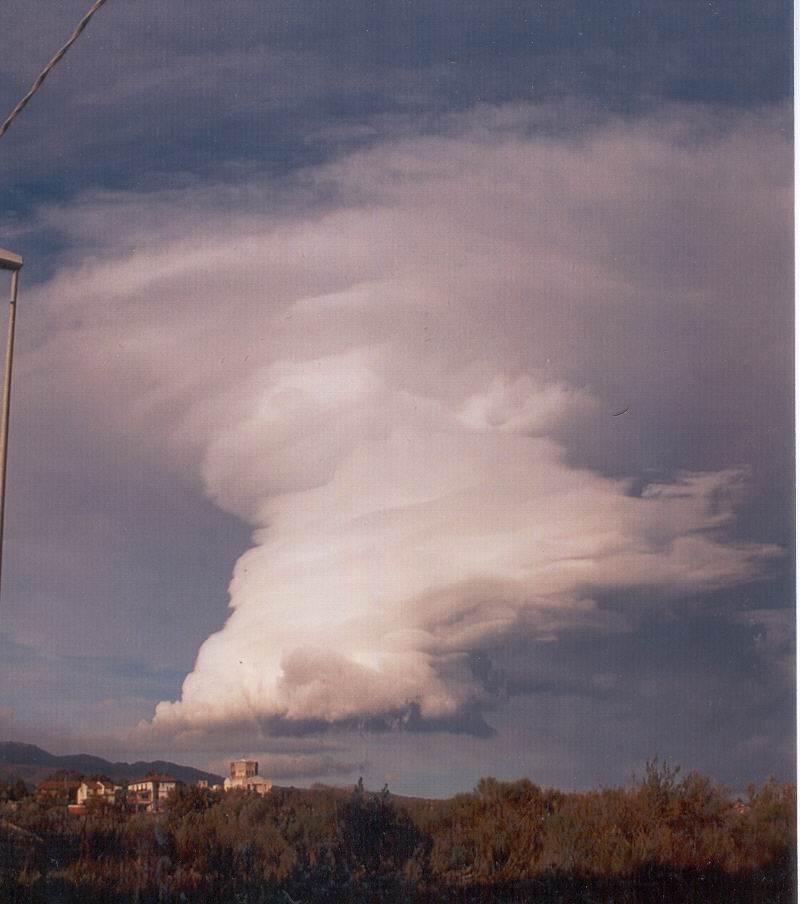 Anvil Cloud Over Sicily
