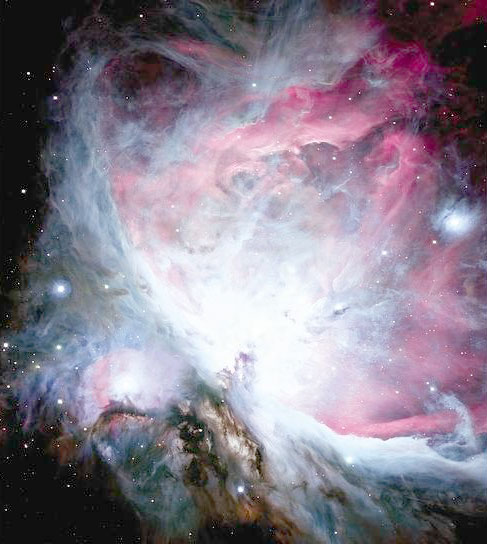 Tumannost' Oriona v teleskop CFHT