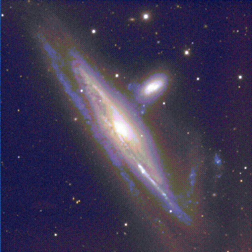 NGC 1531/2: vzaimodeistvuyushie galaktiki