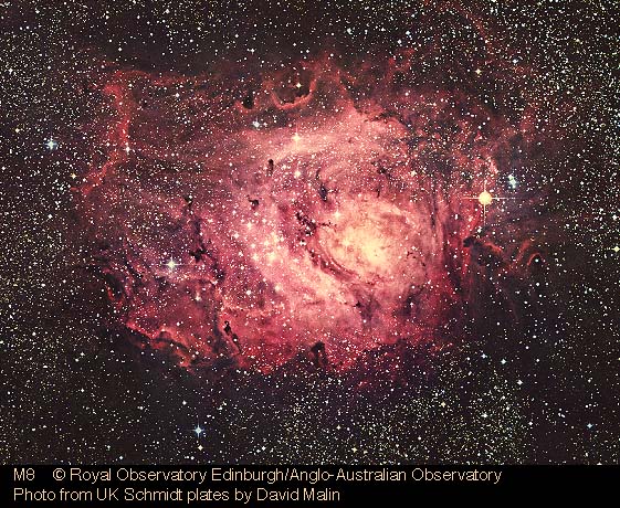 M8: The Lagoon Nebula