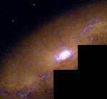 NGC 1808: близкая галактика со вспышкой звездообразования
