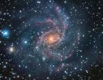 NGC 6946: галактика, видимая "плашмя"