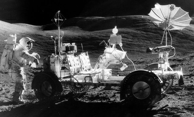 Лунный вездеход с Аполлона-17