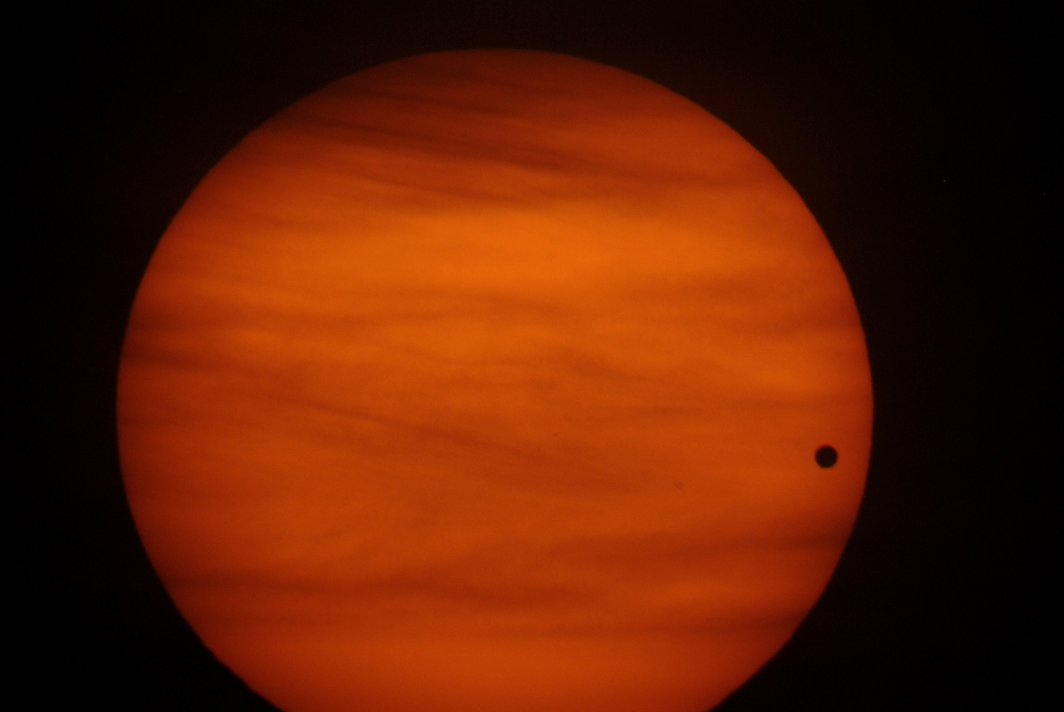 Venus Transit at Sunrise