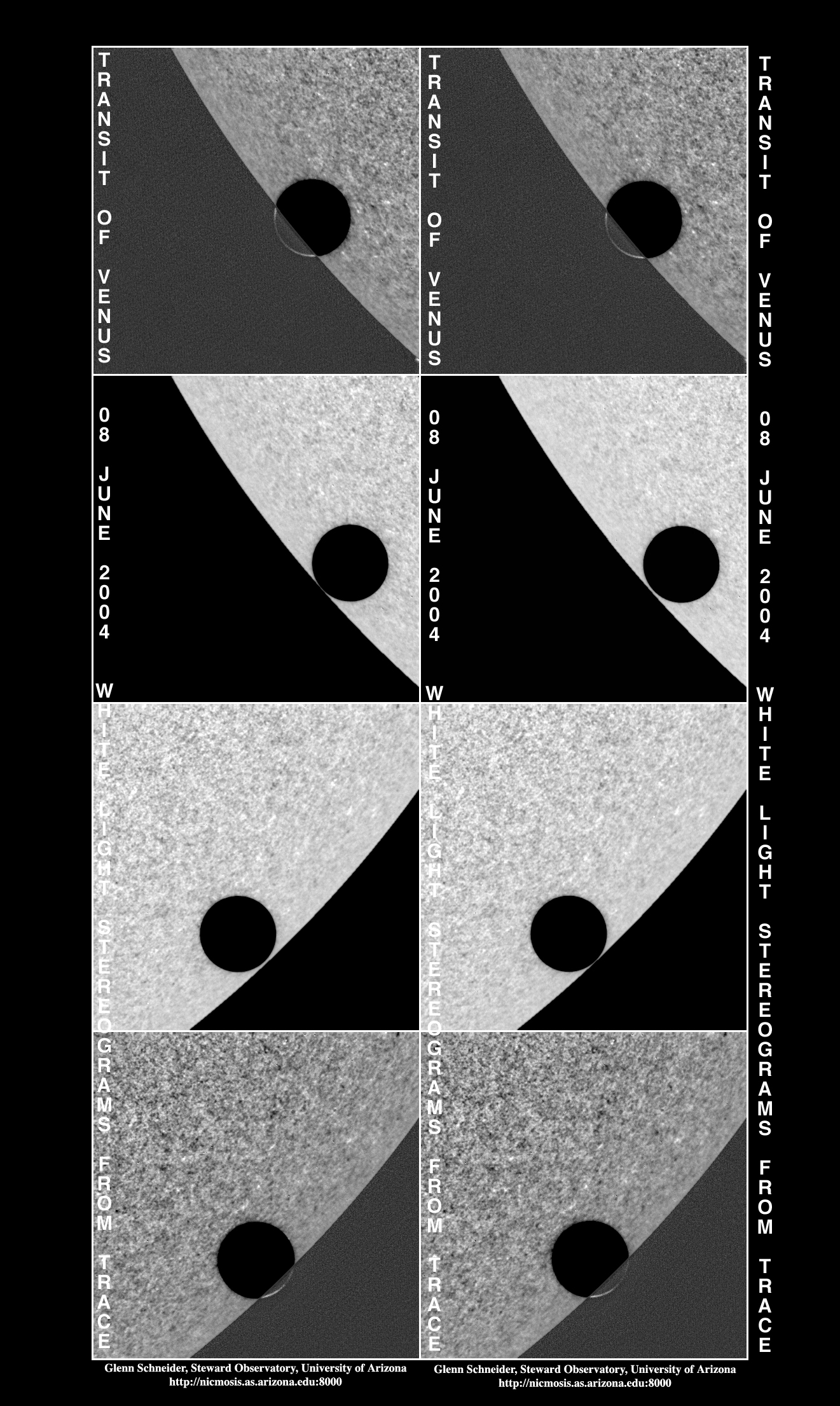 Transit of Venus Stereogram