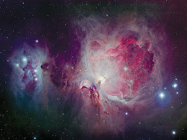 Bol'shaya Tumannost' v sozvezdii Oriona