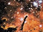 NGC 6823: облака и звездное скопление