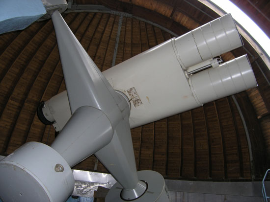 Ris. 3. Dvoinoi astrograf Carl Zeiss 40sm (F=3000mm).