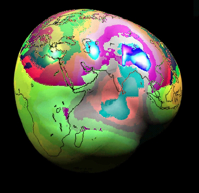 A Gravity Map of Earth