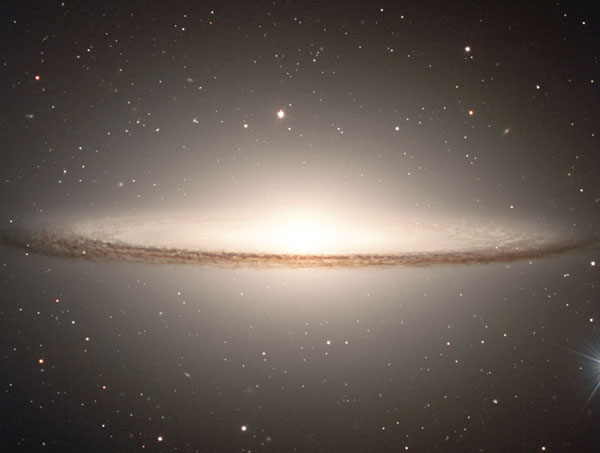 Галактика Сомбреро на телескопе VLT