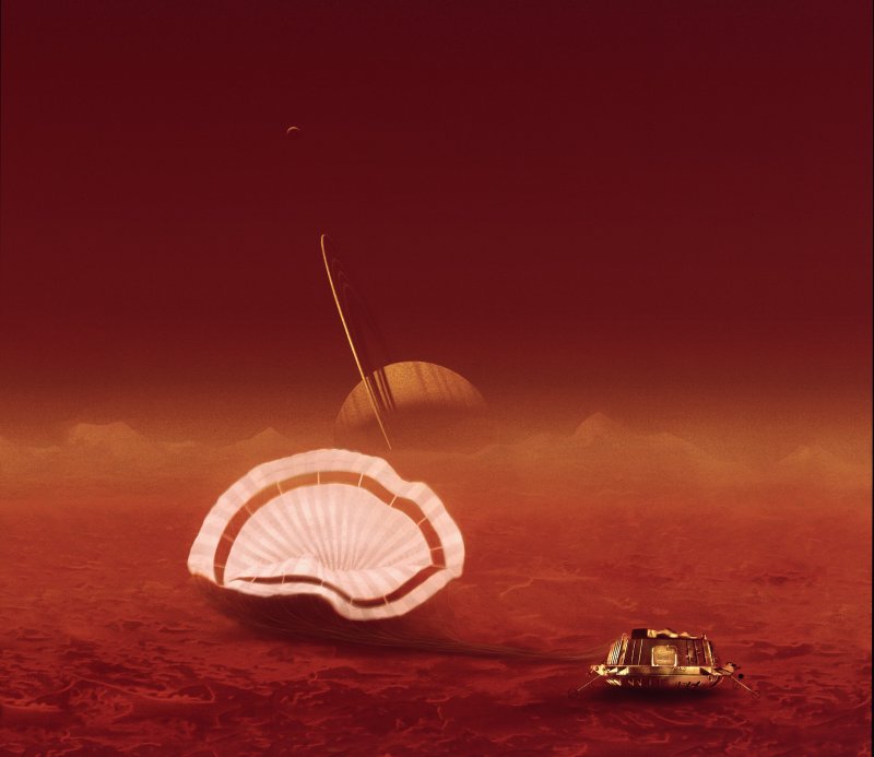 A Portrait of Saturn from Titan