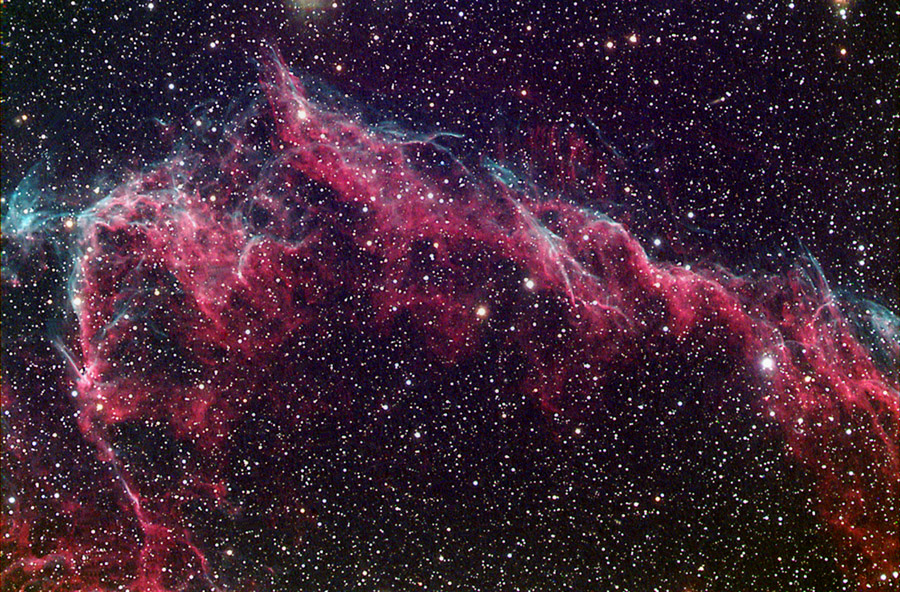 NGC 6992: prosvet v Vuali