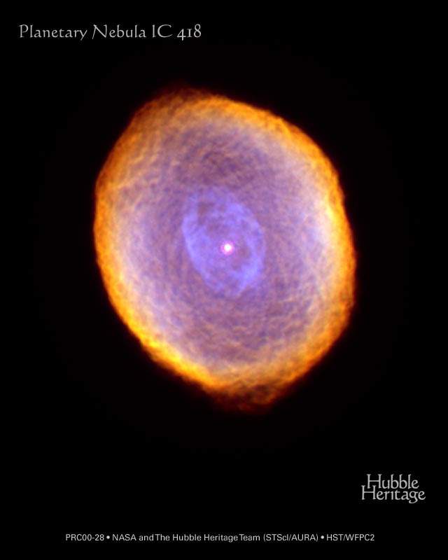 IC 418: The Spirograph Nebula