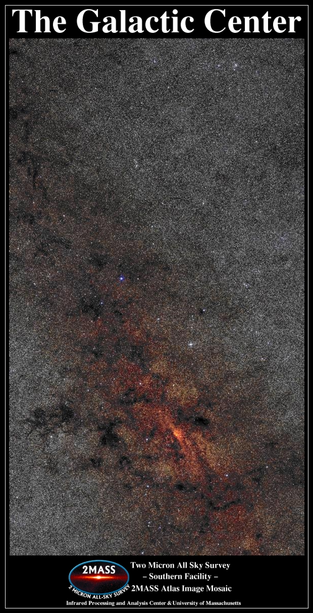 Centr Galaktiki v infrakrasnom diapazone