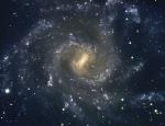 Спиральные рукава NGC 7424