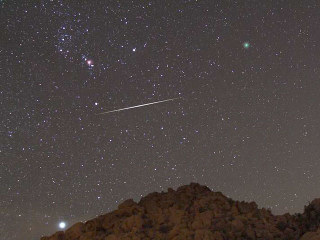 Comet, Meteor, Nebula, Star