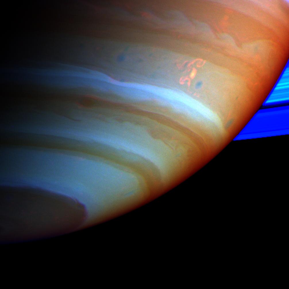 Saturn s Dragon Storm