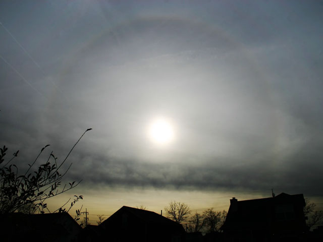 A Sun Halo Over Tennessee