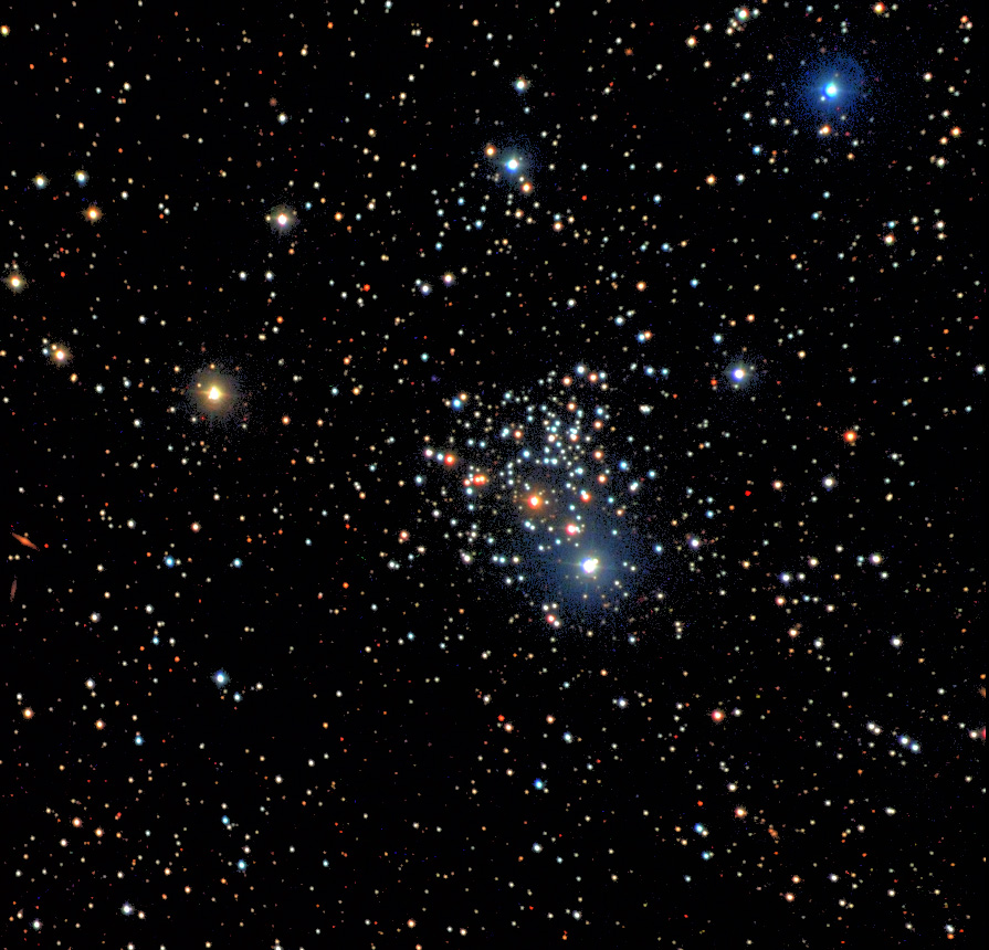 NGC 2266: staroe skoplenie v Novom Obshem Kataloge