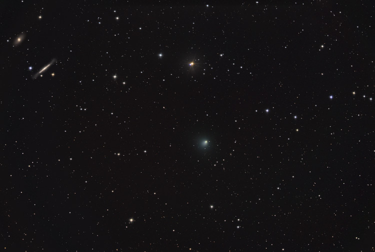 Stars, Galaxies, and Comet Tempel 1