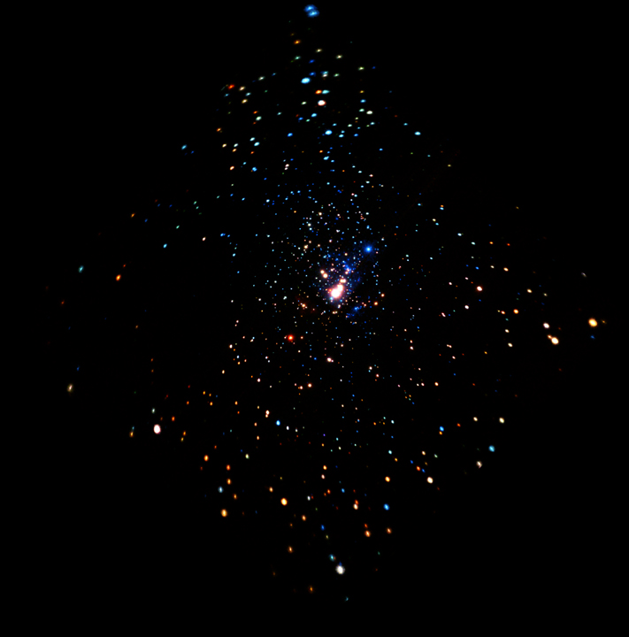 Rentgenovskie zvezdy v tumannosti Oriona