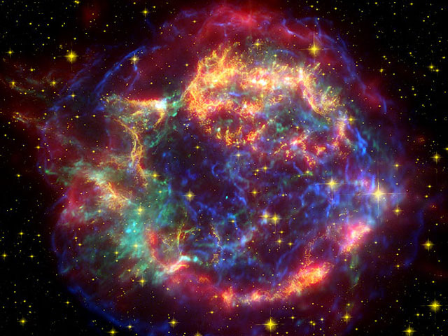 Cassiopeia A Light Echoes in Infrared