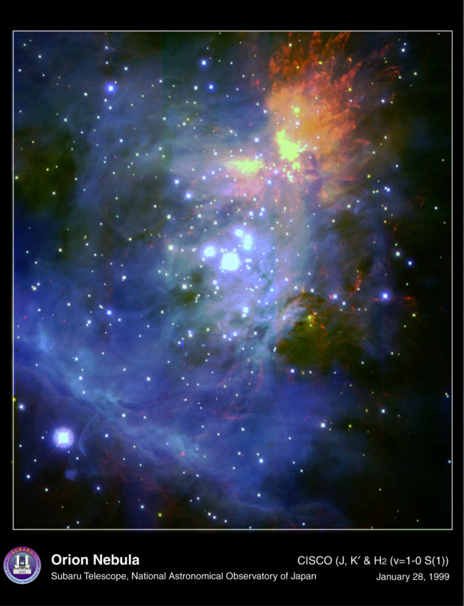 The Orion Nebula from Subaru