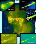 M87 - gigantskie puzyri i kroshechnoe yadro galaktiki