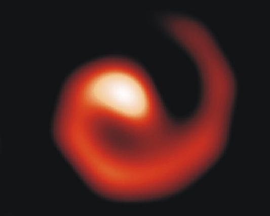 WR 104: спиральная звезда