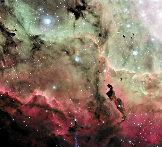 Close Up of the Lagoon Nebula