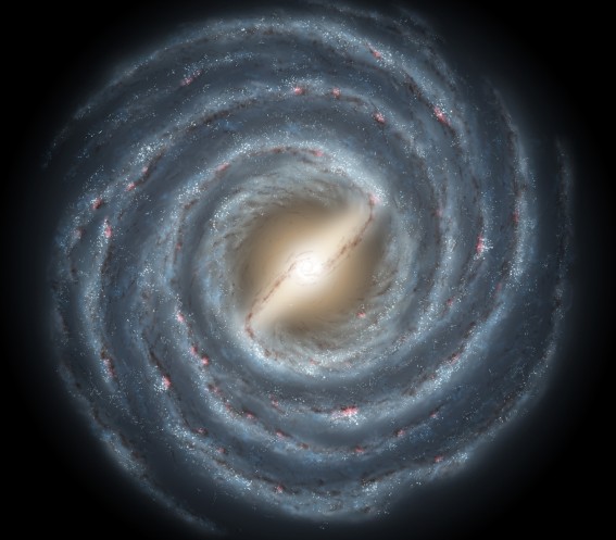 Barred Spiral Milky Way