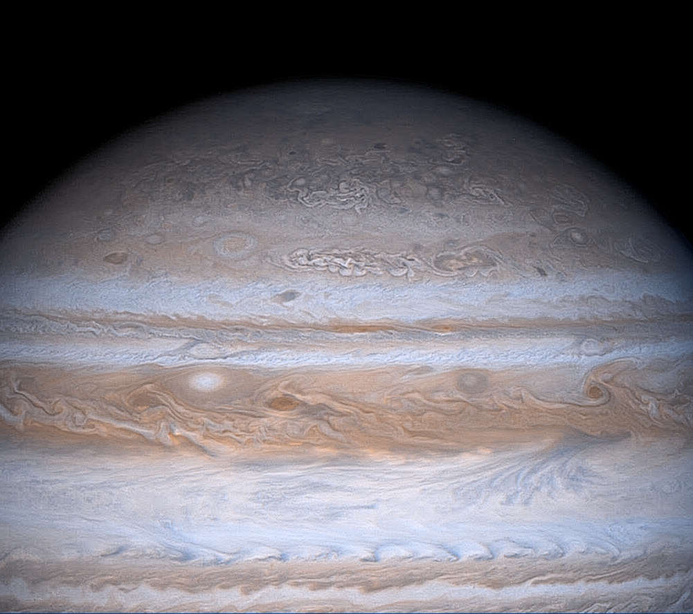 Jupiters Clouds from Cassini