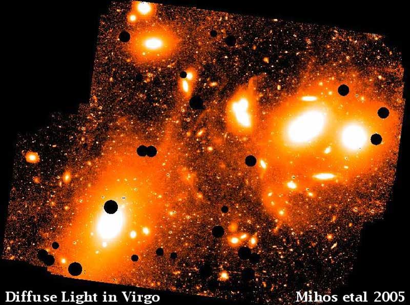 Streams of Stars in the Virgo Cluster of Galaxies
