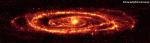 Галактика Андромеды в инфракрасном свете