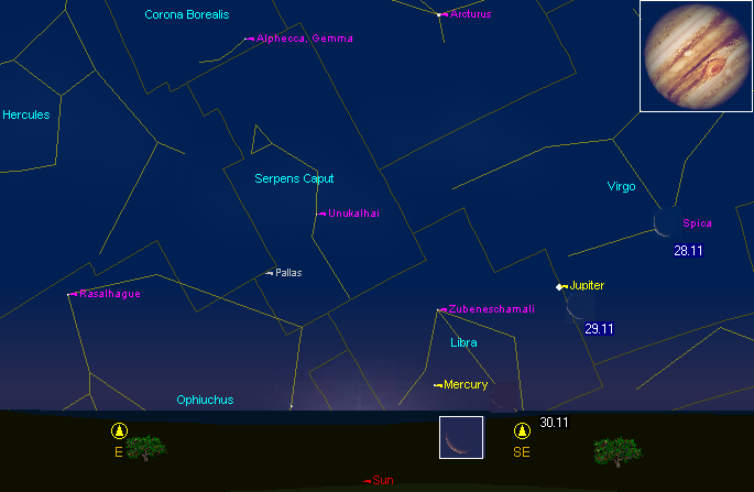 Astronomicheskaya nedelya 28 30 noyabrya, 1 4 dekabrya 2005 goda.