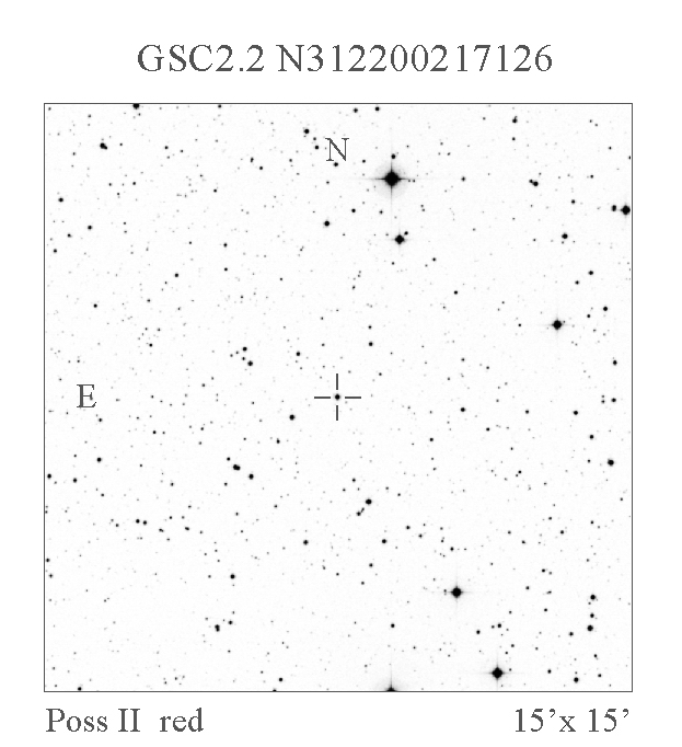 GSC2.2 N312200217126, a New Classical Cepheid
