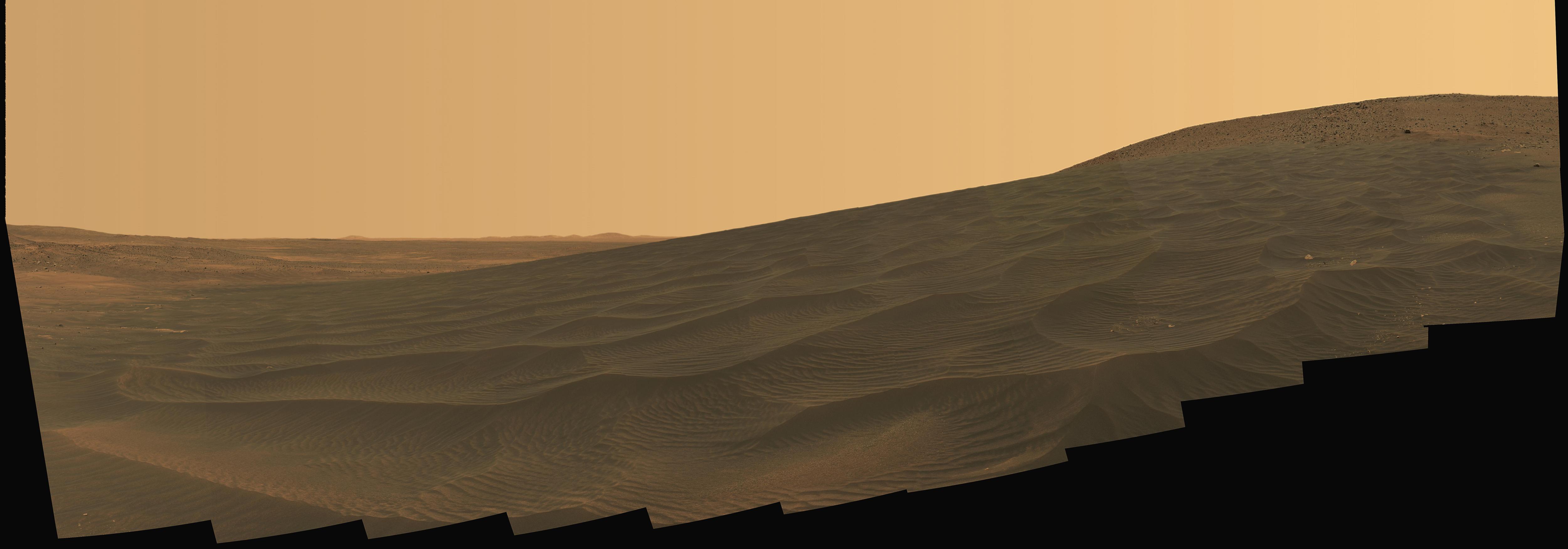 New Year Mars Panorama