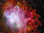 Туманность Пылающей звезды: вид в телескоп CFHT