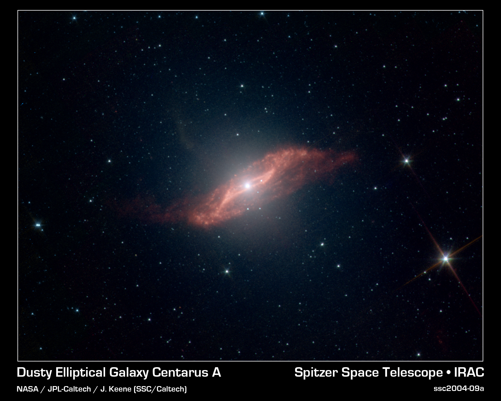 The Galaxy Within Centaurus A