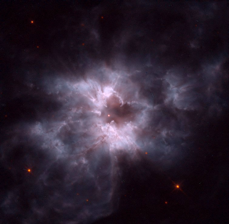 NGC 2440: kokon molodogo belogo karlika