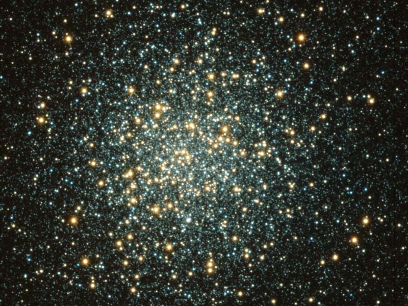 Sharovoe skoplenie M3 v teleskop WIYN