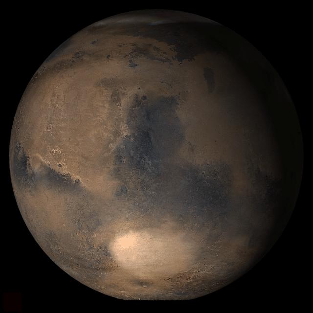 Northern Spring on Mars